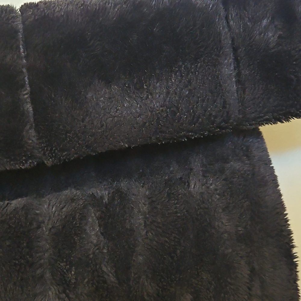 Ambiance Outerwear Faux Fur Teddy Coat Jacket Sz. M Zip Up pockets - Picture 6 of 8